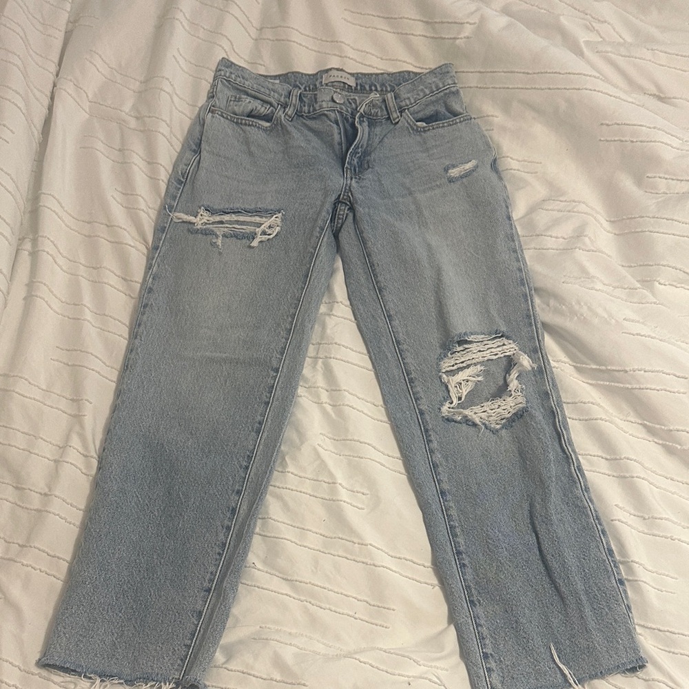 PacSun Light Blue Distressed Boyfriend Jeans